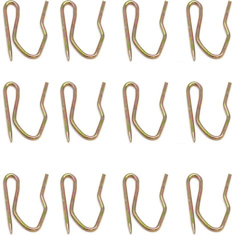 ✅Gardinenhaken, Gardinenbandzubehör, Haken im koreanischen Stil, große S-förmige Haken, kleine spitze Haken, kleine spitze Haken der Marke Feiyue, 1 Packung (36 Haken) (1/5)
