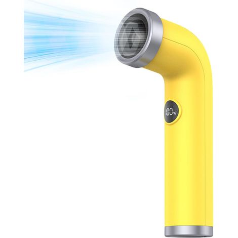 Ventilateur de Poche,Ventilateur De Voyage Sans Lames - Appareil de Rafraîchissement Rechargeable 100 Vitesses pour Plage Extérieur Randonnée Voyage (1/5)