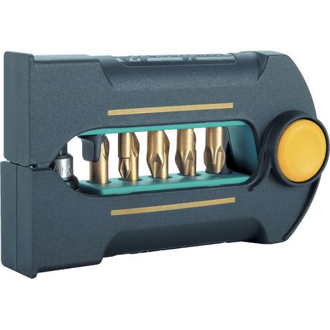 Inserti diamantati Wolfcraft 1365000 in custodia rigida BitButler.