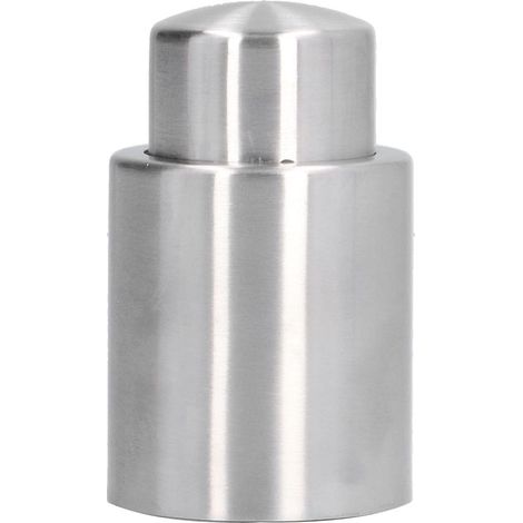 Bouchon à vide pour bouteille de vin, bouchon portable en acier inoxydable et silicone-AquaForge (1/5)