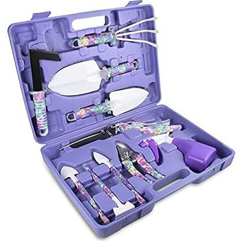 Outils de jardin, ensemble de 10 outils de jardin, kit de jardinage avec sac de transport, cadeau idéal pour les passionnés de jardinage (1/5)