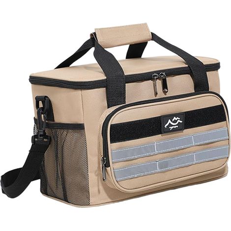Boîte à Lunch Isotherme,Boîte Repas Isotherme Adulte - Sac de Transport Alimentaire Portable Grande Capacité Étanche pour Randonnée Camping Allaitement Travail Voyage Pique-Nique Barbecue (1/5)
