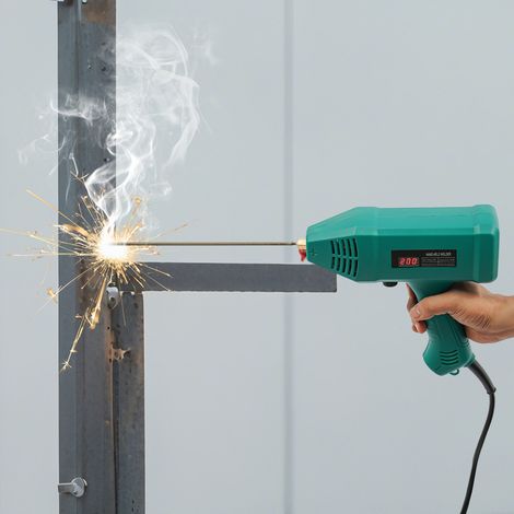 Poste à souder à main 3000 W, 220 V, soudeur portable avec onduleur IGBT, écran LCD, protection contre la surchauffe, pistolet à souder numérique portable (1/5)