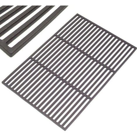 Guss Grillrost emailliert 67x40 eckig Grill Gussrost 56520 Gusseisen Gußeisen (1/5)