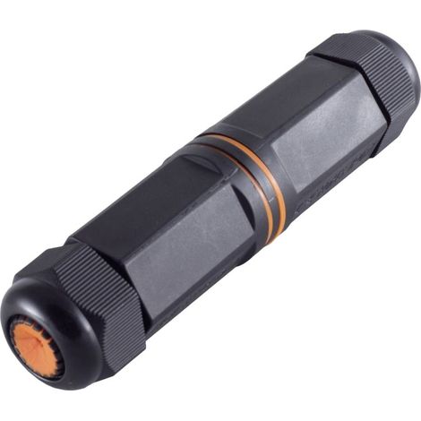 BKL Electronic Connettore RJ45, CAT 6a, IP67, per esterni 10121205 Numero di poli 8 Nero 1 pz.