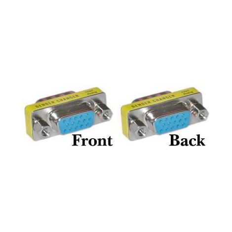 Microconnect MODH15FH15F cambiador de género para cable VGA (D-Sub)