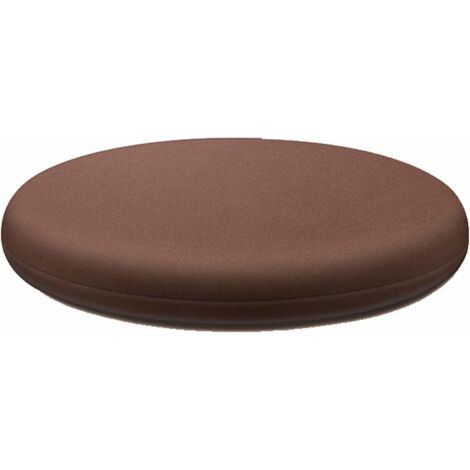 Galette de chaise ronde 40 cm – Épaisseur 4 cm – Mousse à mémoire de forme – Housse lavable en machine – Coton tricoté respirant