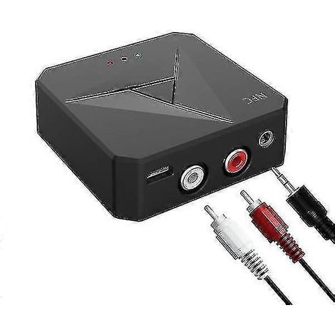 Adaptateur audio Bluetooth RCA/AUX avec fonction NFC YX