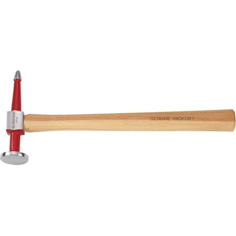 Marteau à panne droite 325 mm – Tête ronde plate 40 mm – Manche en hickory 467 g pour travaux de planage professionnels – King Tony (1/3)