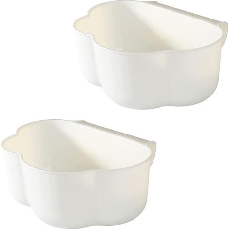 Lot de 2 organisateurs de table à langer ABS - Armoire de cuisine - Poubelle suspendue (1/4)