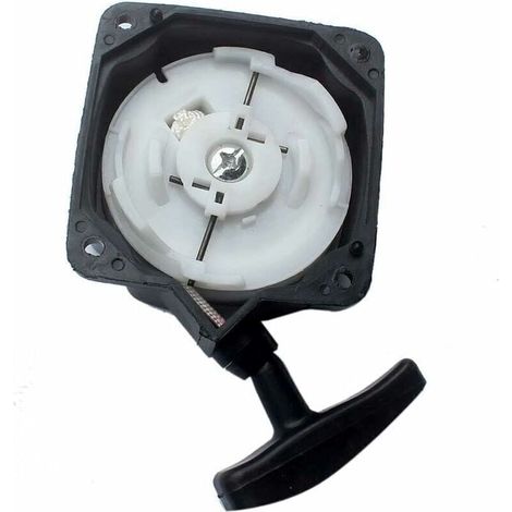 CHOYCLIT Accessoire pour débroussailleuse,Lanceur pour Debroussailleuse Pompe Tariere Démarreur à fil d'acier à deux temps 40-5/430/520/330 (1/4)
