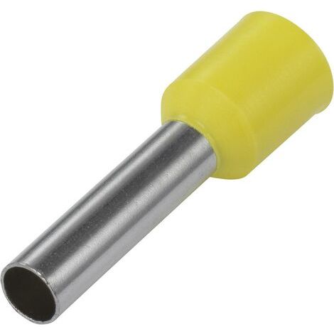Vogt Verbindungstechnik 460308 Aderendhülse 1 mm² Teilisoliert Gelb 100 St. (1/4)