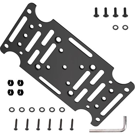 en acier robuste pour un montage flexible sur poteaux en
