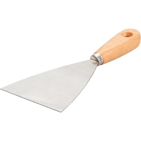 Spachtel Strend Pro S1605, 100 mm, Stahl, Holzgriff (1/2)