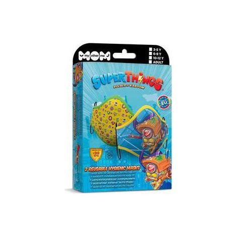 SET 2 MASCARILLAS SUPER THINGS 10-12AÑOS