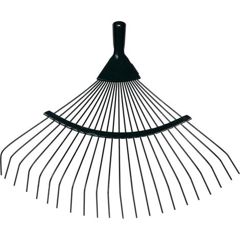 Laub Rechen Strend Pro R119, 22 Zinken, 45cm, Fächerform, ohne Stiel
