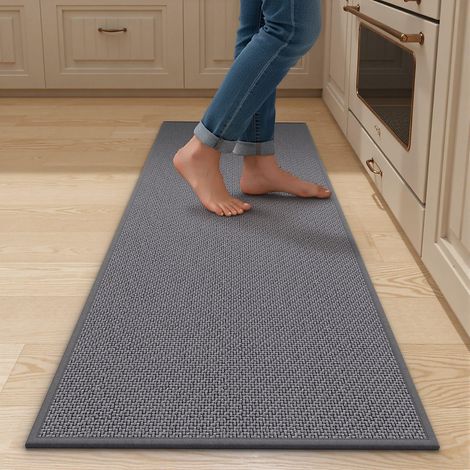 Tapis de cuisine, descente de lit absorbante et antidérapante, tapis de cuisine, tapis de sol, 50 x 120 cm (1/5)
