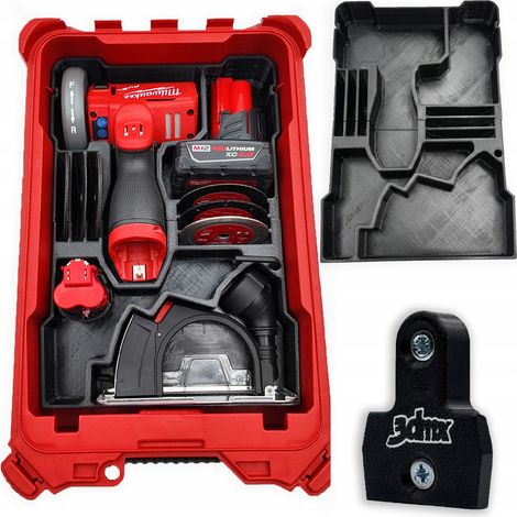 INSERTO ORGANIZER MILWAUKEE PER SMERIGLIATRICE ANGOLARE M12 FCOT + OMAGGIO (1/5)