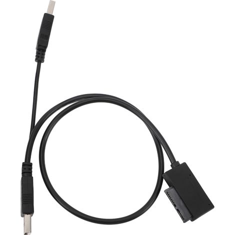 Cavo adattatore da USB a SATA a 13 pin - 480 Mbps per unità DVD/CD-ROM esterna (1/5)