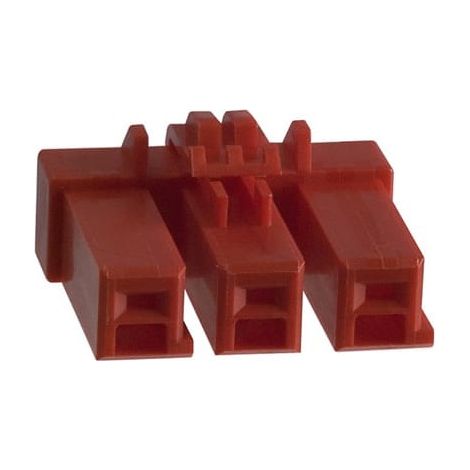 Connettore DF22 porta femmina 3 vie rosso