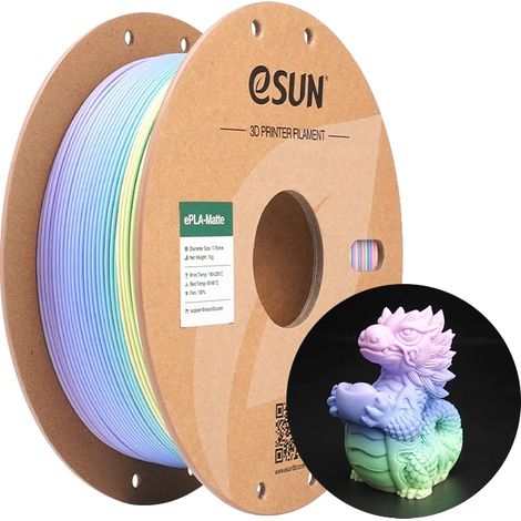 Filamento per stampante 3D, diametro 1,75 mm, materiale ecologico, Macaron (1/2)