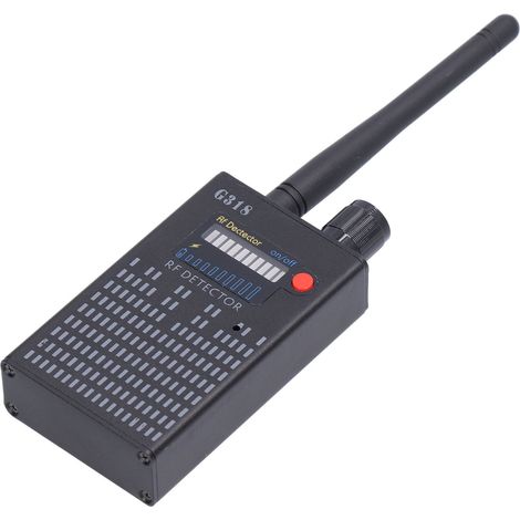 Détecteur de signal sans fil G318, détecteur de signal portable, détecteur de micros espions GPS, détecteur de caméra, prise UE 100-240 V (1/5)