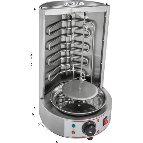 Fabricant de Shawarma, Rotatif Automatique, Contrôle de Chauffage (1/2)