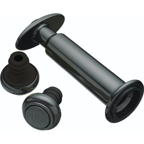 BarCraft Tapones de Vino con Cierre Hermético y Bomba de Vacío, Caja Regalo, Juego de 3 Unidades
