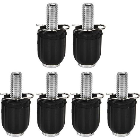 Tornillos de freno M5, 3 pares de tornillos ajustables para transmisión de bicicleta, aptos para la mayoría de manetas de cambio, desviadores traseros, etc. Bicicletas y accesorios (1/5)