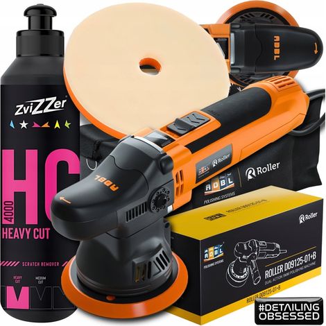 Set di lucidatrice a rullo ADBL 9MM per graffi profondi, pasta + pelo