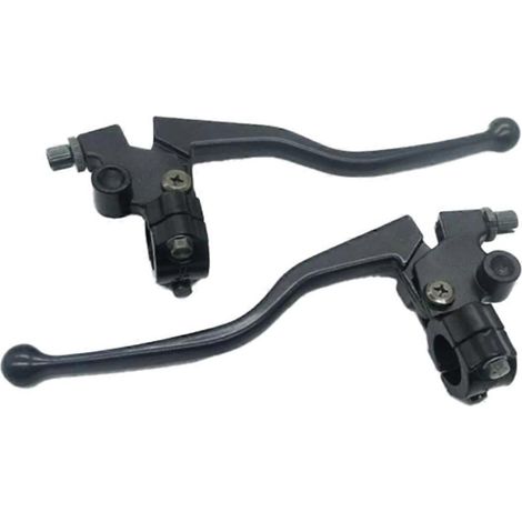 Câble de levier de frein et d'embrayage noir, levier de frein avant et d'embrayage pour moto tout-terrain CG125/150 et quad (1/5)
