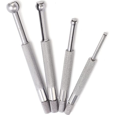 4PCS Lochlehren-Set Vollkugel-Teleskoplehre 3-13 Mm Zum Messen Kleiner Löcher Schlitze Nuten