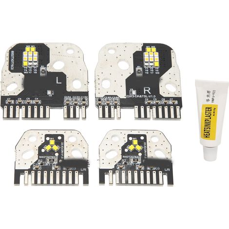 CSL gelbes DRL-LED-Modul-Kit für adaptive LED-Scheinwerfer, europäischer Standard, kompatibel mit X3M F97, X4M F98 LCI, G01, X3, G02 und X4.