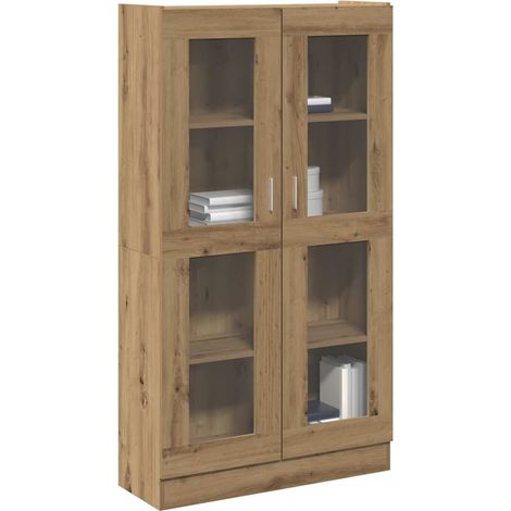 vidaXL Credenza Artisan Rovere 82,5x30,5x150 cm Legno