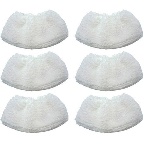 Pour Karcher SC1 SC2 SC3 SC4 SC5 CTK10 CTK20, housses de rechange pour nettoyeur vapeur, 6 pièces (6 pièces) (1/5)