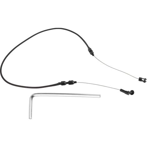 Câble d'accélérateur universel en acier inoxydable 914mm/36in, remplacement avec clé AF42‑1101BLK (1/5)