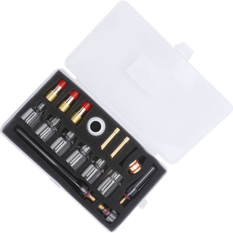 Ensemble de pièces de rechange pour chalumeau de soudage, composants en laiton et verre pour modèles WP-17, WP-18, WP-27 (1/5)