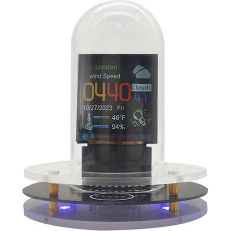 Bitcoin RGB Digitalröhren-Wecker-Upgrade