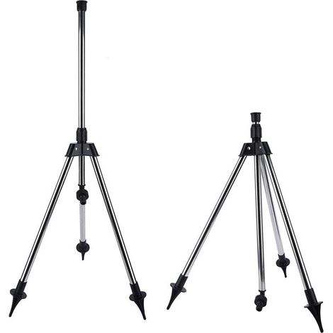 Trépied pour arroseur d'irrigation, Support de trépied réglable, trépied réglable, trépied à Filetage /2 '' 22,64-35,43 Pouces pour l'arrosage des Jardins d'irrigation agricole (1/5)