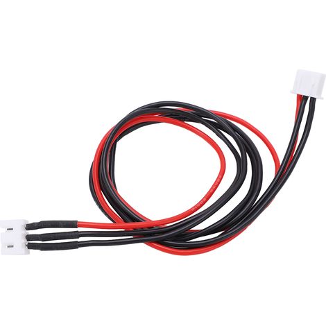 Câble d'extension de prise d'équilibrage 2S en silicone 408 mm, câble adaptateur pour charge d'équilibrage de batterie LiPo 20AWG (KST‑023) (1/5)