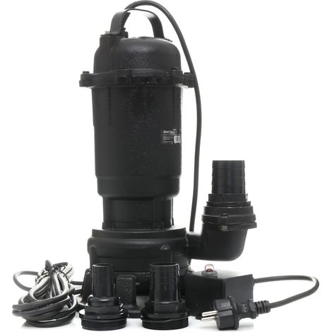 Pompe submersible 3200 W avec broyeur Kraft&Dele