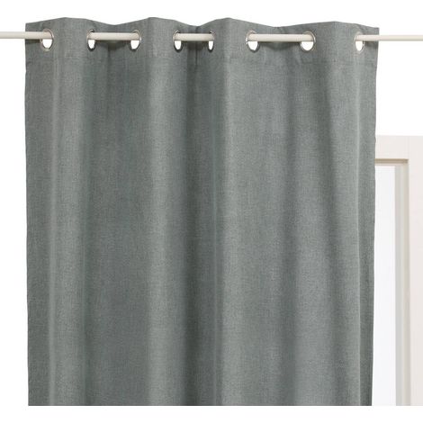 Cortina opaca Darla, 140 x 260 cm, verde - Atmosphera créateur d'intérieur (1/4)
