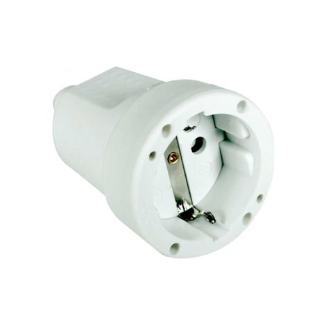 Base d'air en caoutchouc blanc 2P + TT 16A GSC 0200199