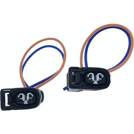 Connecteur de faisceau de câbles compatible avec les capteurs de recul et les sondes radar de recul des modèles Hyundai, Toyota Crown, Camry, Corolla et Lexus -- JB1075-2P