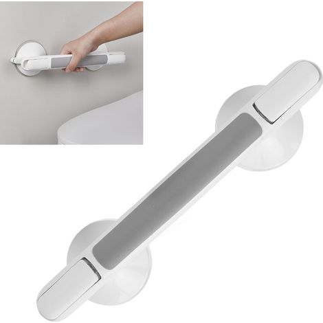 [Barra de apoyo para ducha] + [Asa] + [Antideslizante con ventosas] + [No perforable, capacidad de carga 60 kg] (1/5)