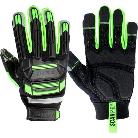 Scan Anti Impact Gloves - Synthetic Leather & Polymer - XXL (1/3)