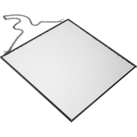 Glasdekoration mit modernem Design und Eisenrahmen Kreativer