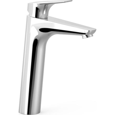 GRIFO MONOMANDO ALTO PARA LAVABO CON MANETA