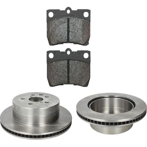 KIT FRENI POSTERIORI compatibile con LEXUS IS C (GSE2) - DISCHI + PASTIGLIE OEM: FDB4001 / 17682 , 17915 /SOSTITUZIONE DIRETTA/BASSA POLVERE/SILENZIOSO (1/5)