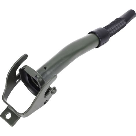 Ortviai Bec à bec flexible pour bidon carburant – acier au carbone, étanche, 32 cm, compatible 5/10/20 L